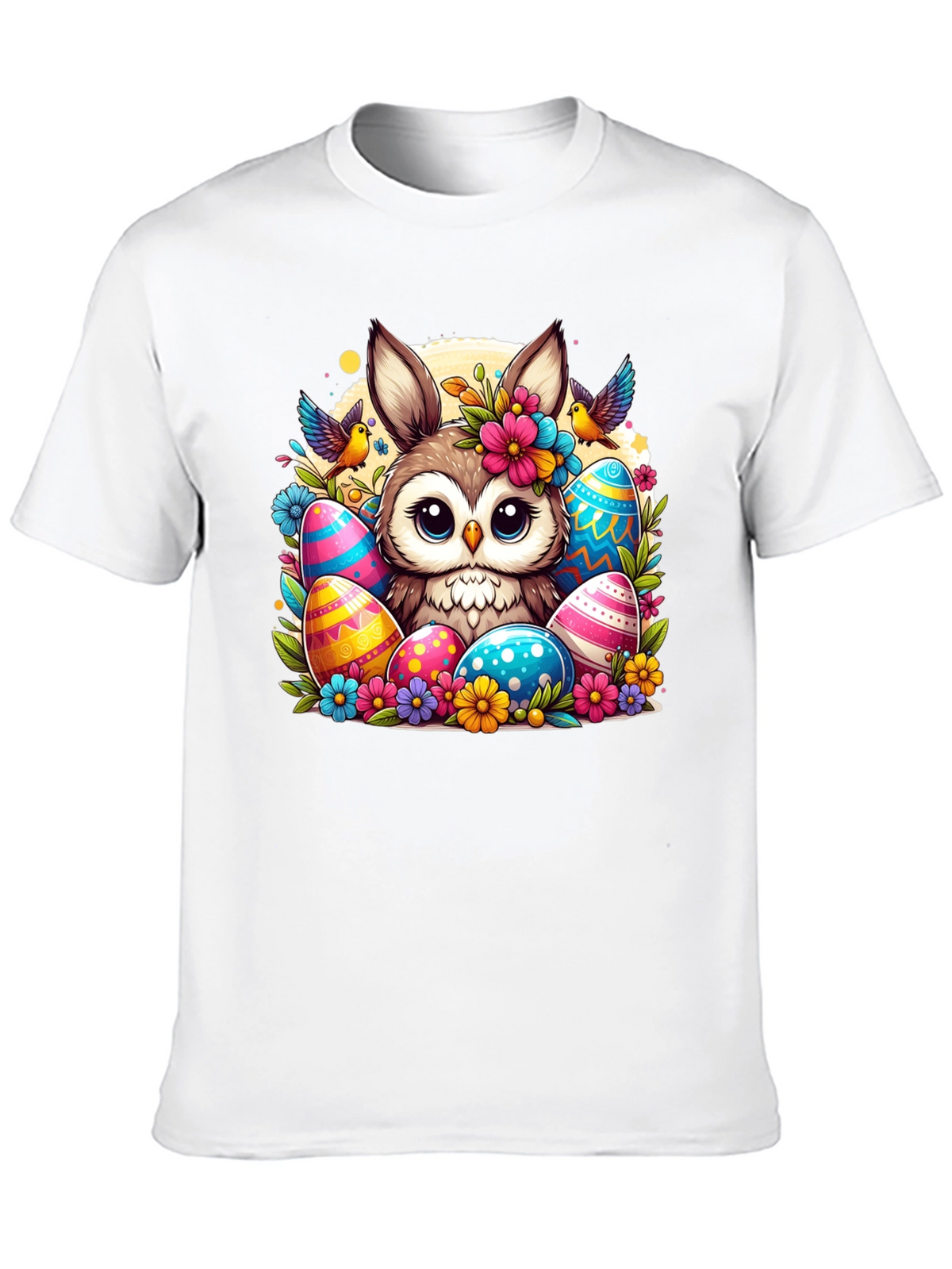 Easter Owl Bunny T-Shirt