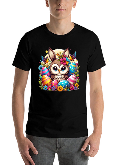 Easter Owl Bunny T-Shirt