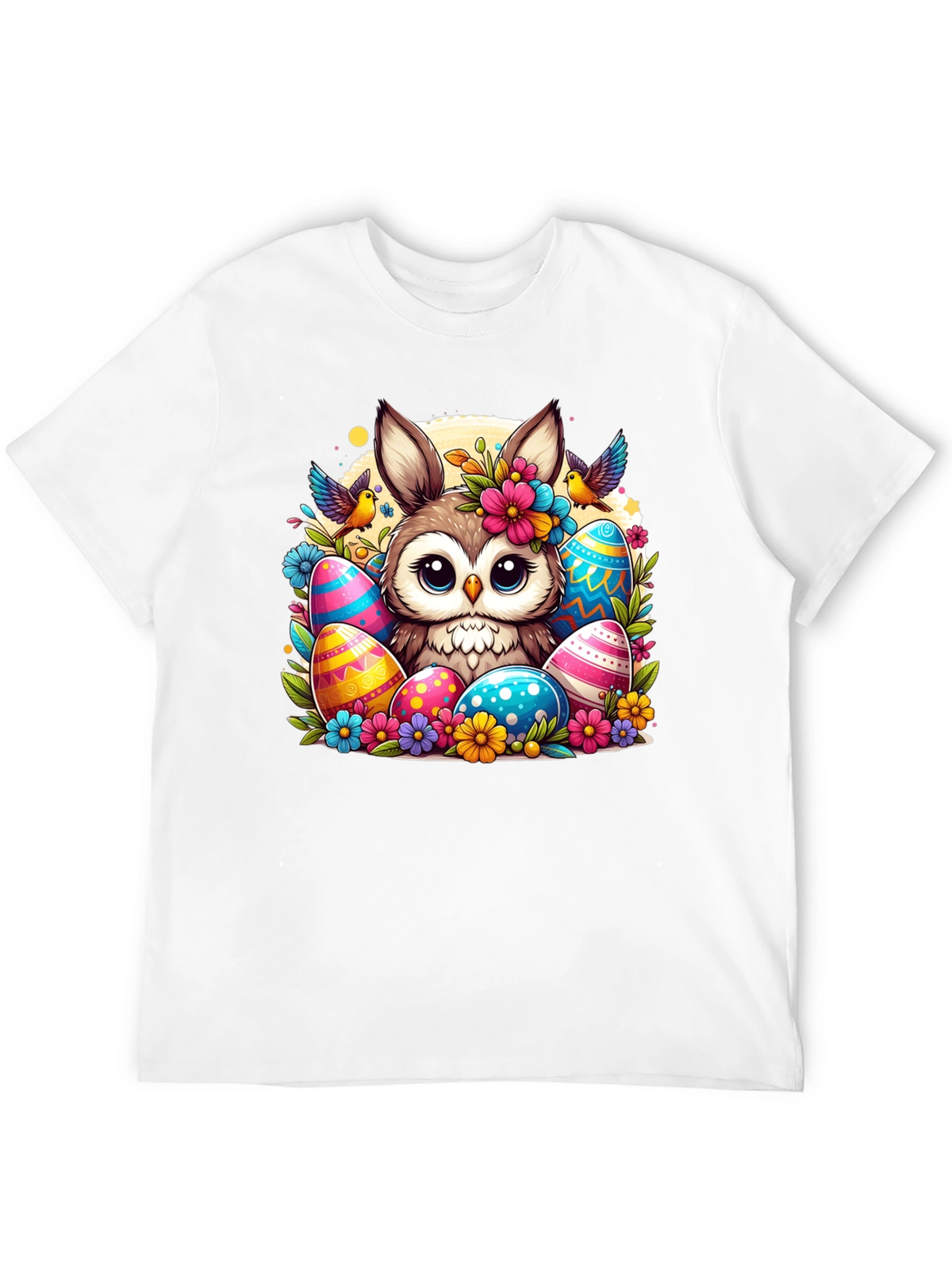 Easter Owl Bunny T-Shirt