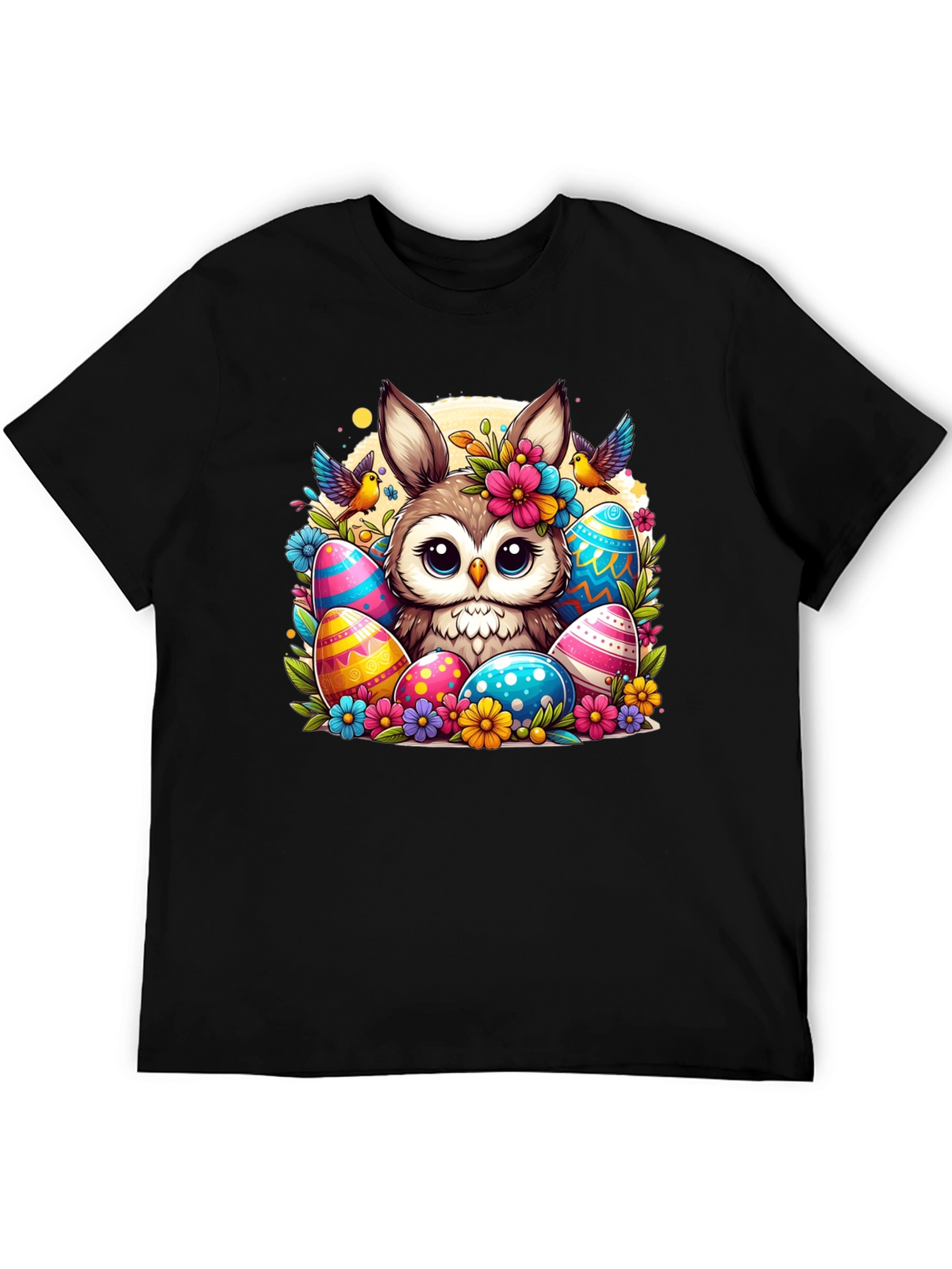 Easter Owl Bunny T-Shirt