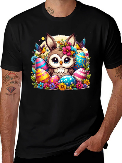Easter Owl Bunny T-Shirt
