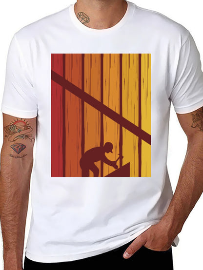 Retro Carpenter T-Shirt - Handyman Woodworker Tee