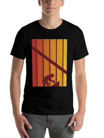 Retro Carpenter T-Shirt - Handyman Woodworker Tee