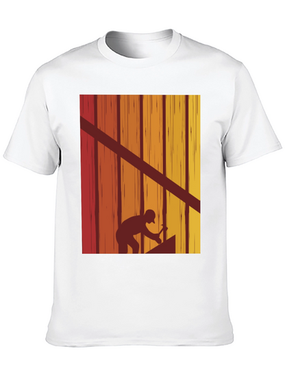 Retro Carpenter T-Shirt - Handyman Woodworker Tee