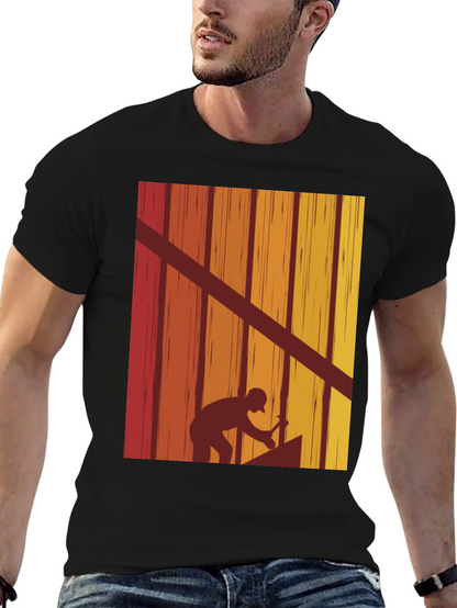 Retro Carpenter T-Shirt - Handyman Woodworker Tee