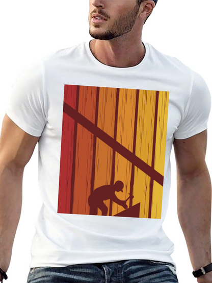 Retro Carpenter T-Shirt - Handyman Woodworker Tee