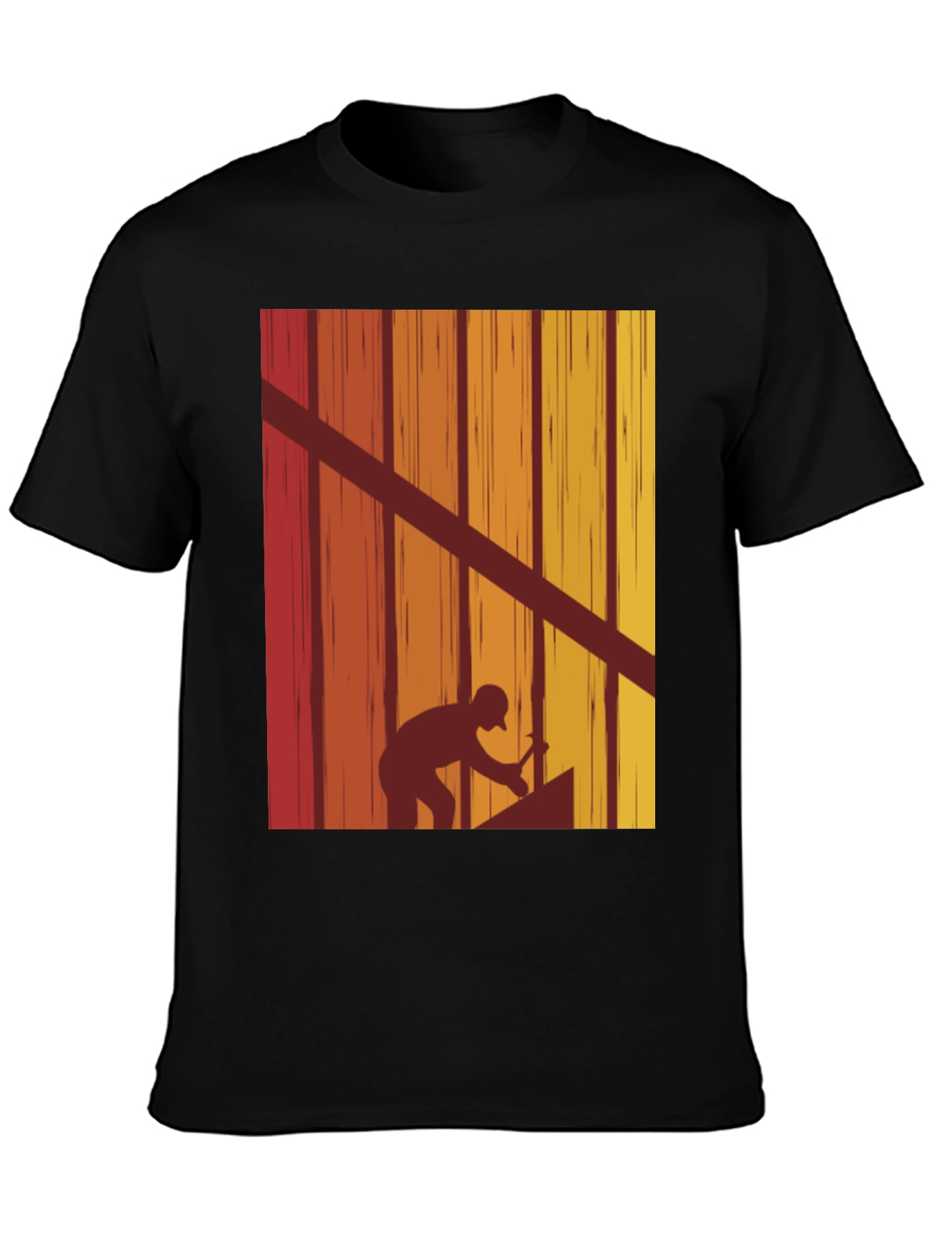 Retro Carpenter T-Shirt - Handyman Woodworker Tee