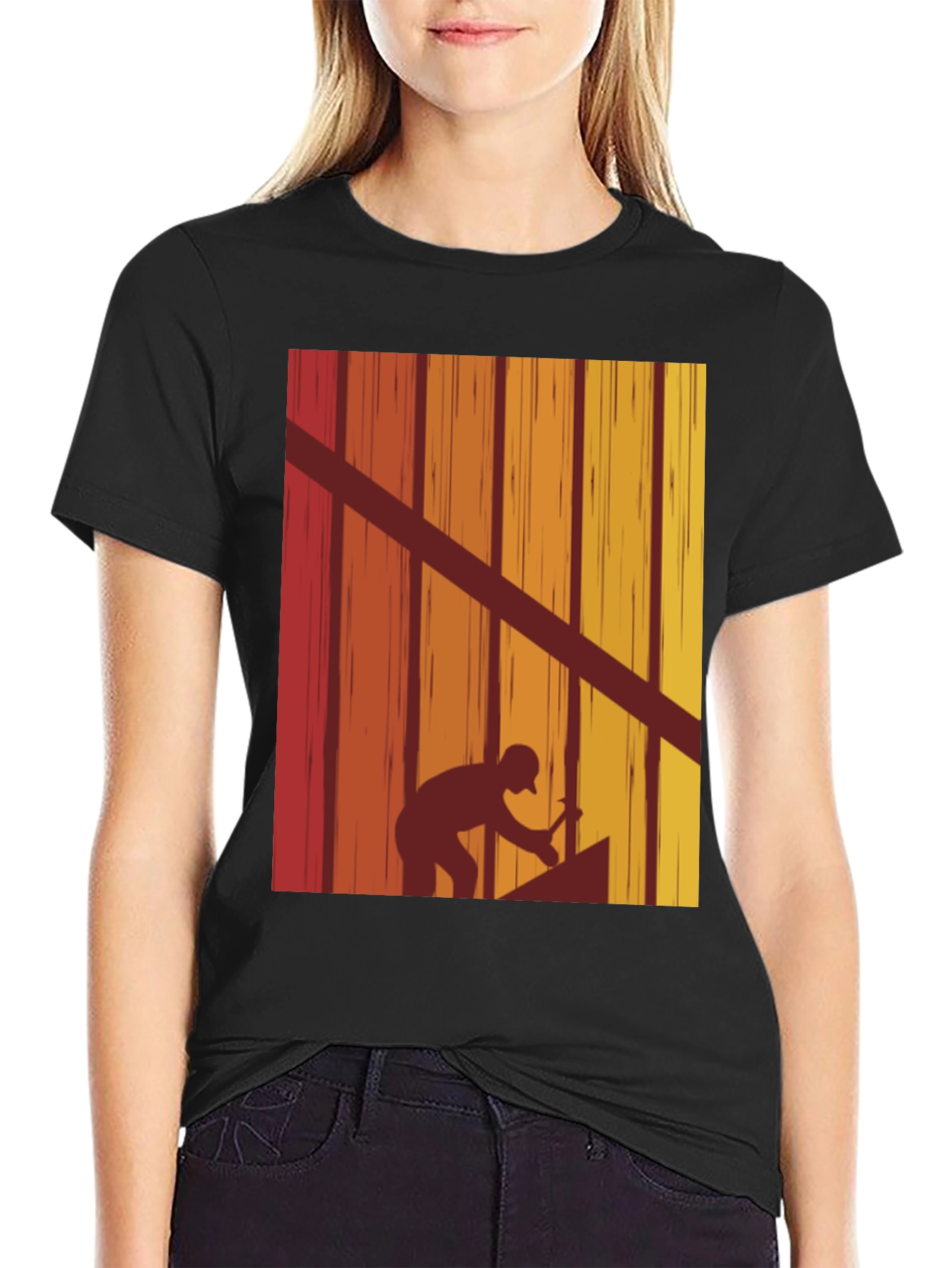 Retro Carpenter T-Shirt - Handyman Woodworker Tee