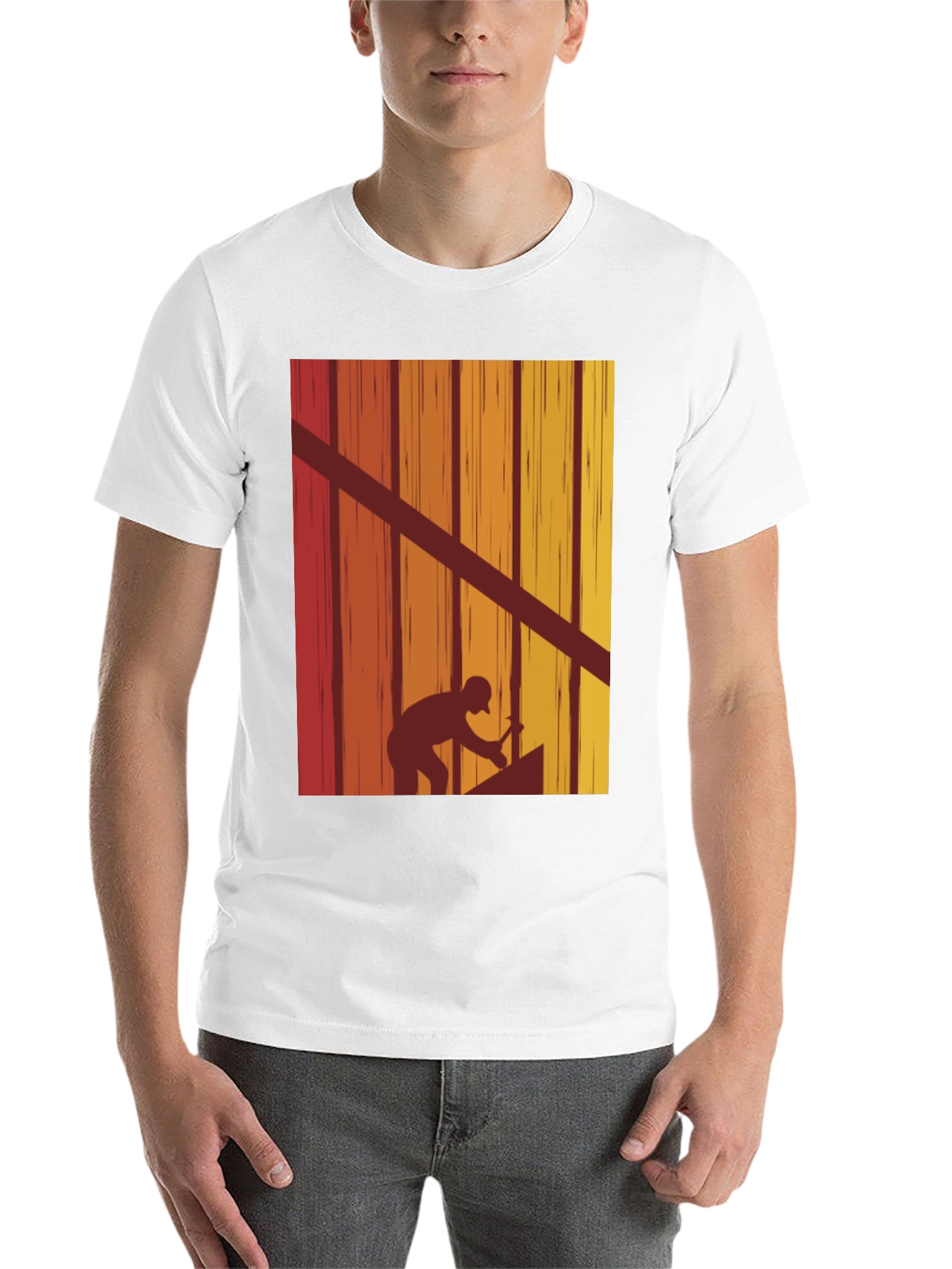 Retro Carpenter T-Shirt - Handyman Woodworker Tee