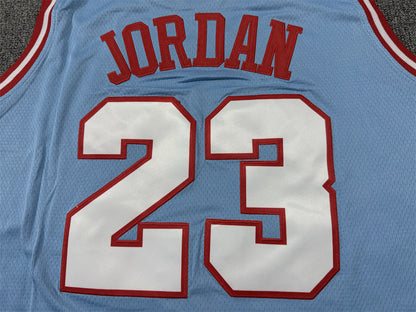 Men's Chicago Bulls Michael Jordan #23 Blue Swingman Jerseys