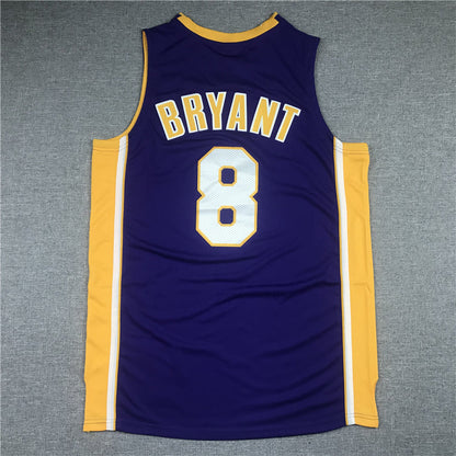Men's Los Angeles Lakers Kobe Bryant 2000-01 Purple Hardwood Classics Authentic Jerseys