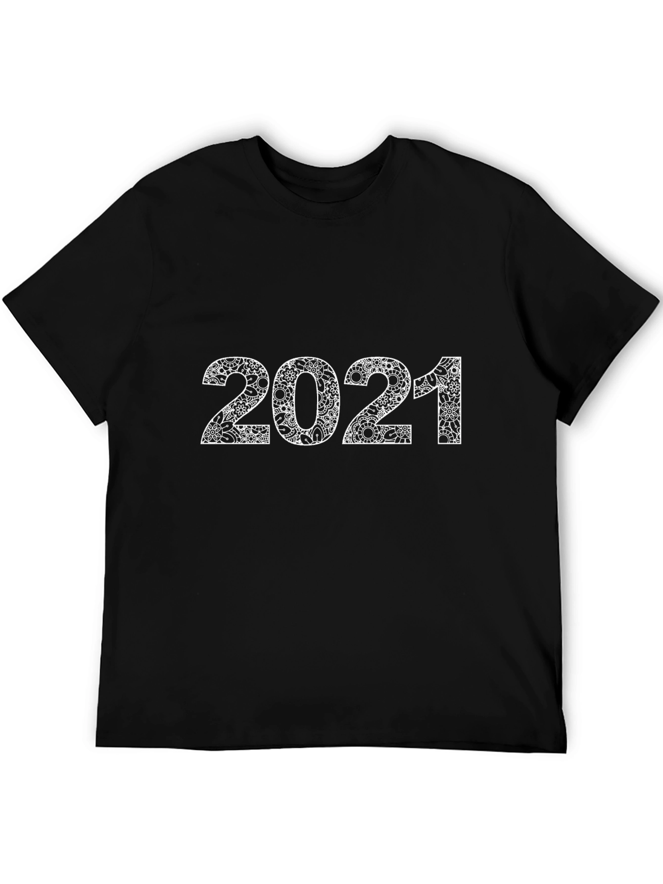 Trendy 2021 Patterned Graphic Tee