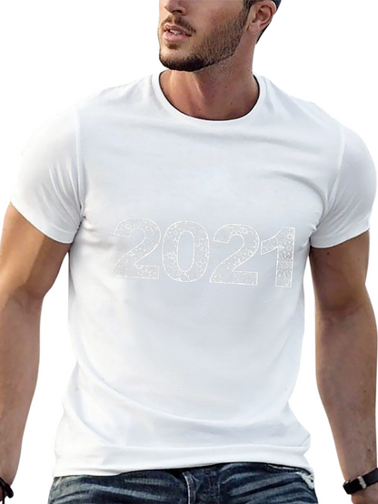 Trendy 2021 Patterned Graphic Tee