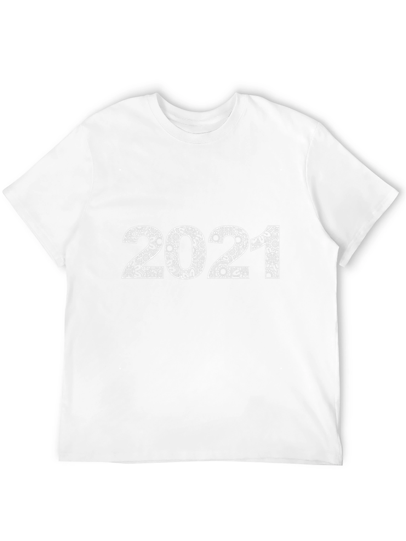 Trendy 2021 Patterned Graphic Tee
