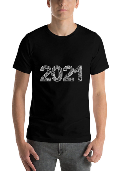 Trendy 2021 Patterned Graphic Tee