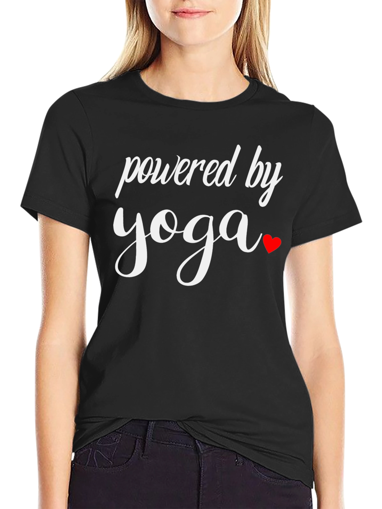 Powered by Yoga T-Shirt -  Comfortable Fit