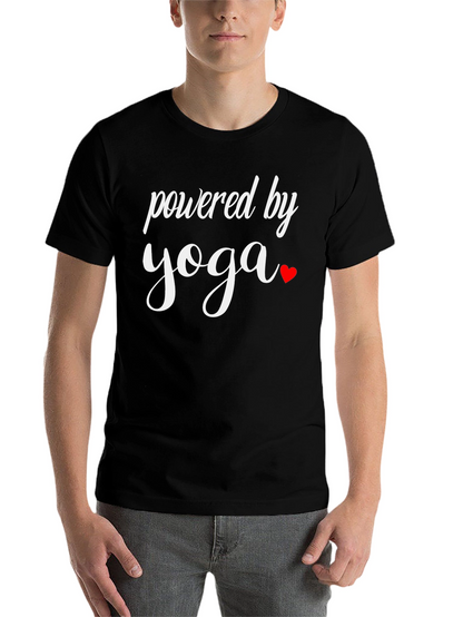 Powered by Yoga T-Shirt -  Comfortable Fit