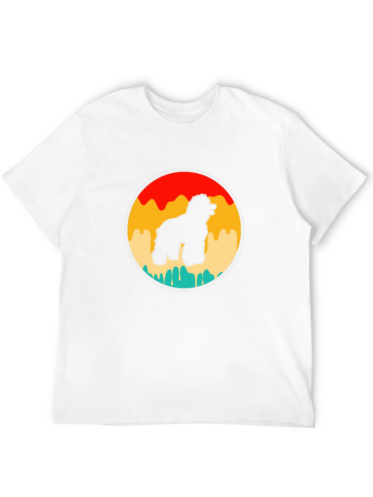 Retro Dog Silhouette T-Shirt