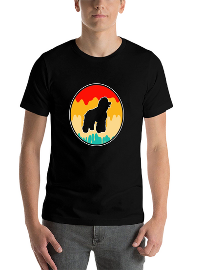 Retro Dog Silhouette T-Shirt