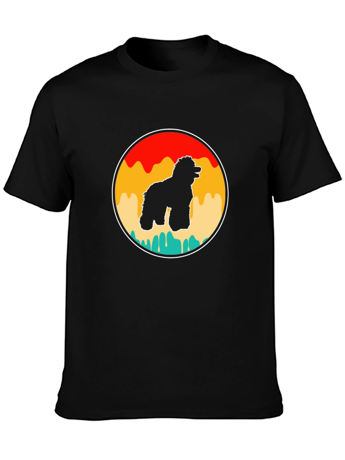 Retro Dog Silhouette T-Shirt