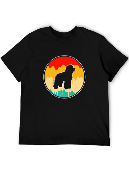 Retro Dog Silhouette T-Shirt