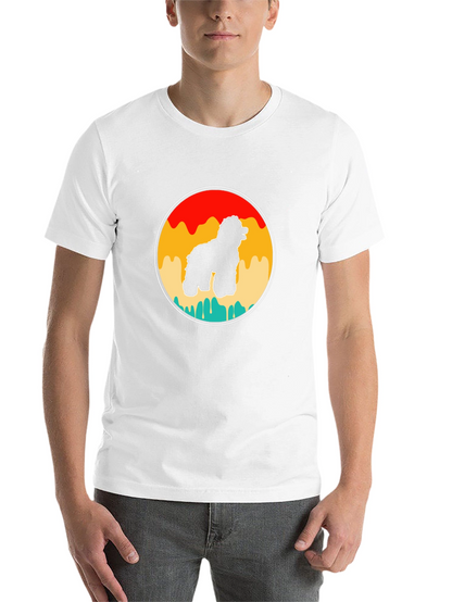 Retro Dog Silhouette T-Shirt