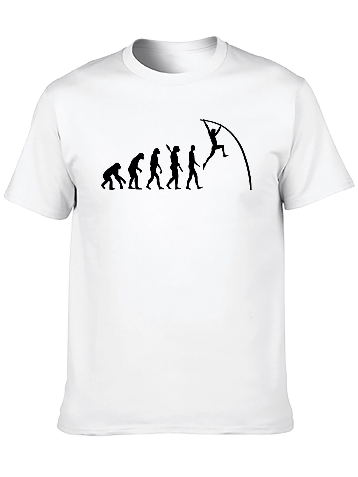 Evolution Pole Vaulting Black T-Shirt