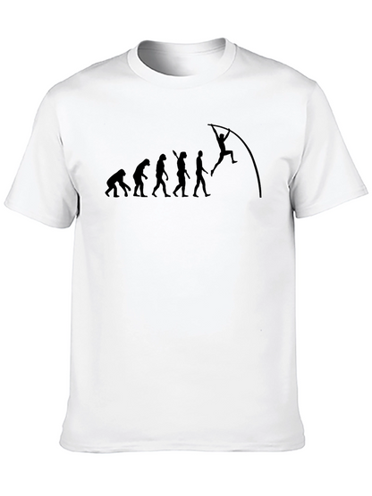 Evolution Pole Vaulting Black T-Shirt
