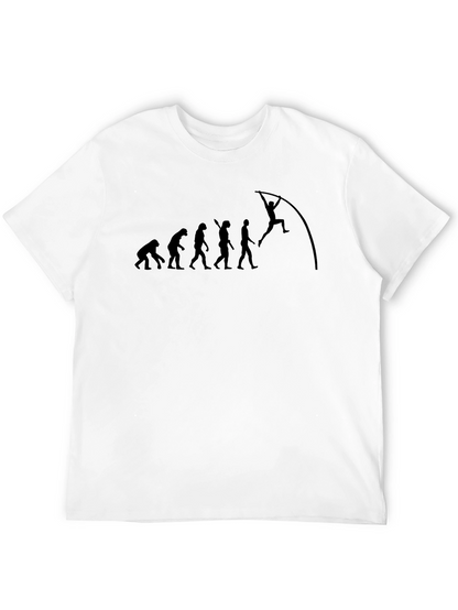 Evolution Pole Vaulting Black T-Shirt