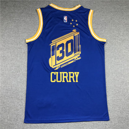 Men's Golden State Warriors Stephen Curry Blue 2020/21 Jerseys - Classic Edition