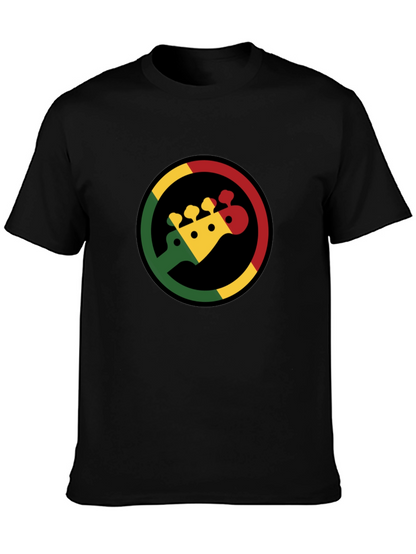 Rasta Bass Guitar T-Shirt - Reggae Music Tee