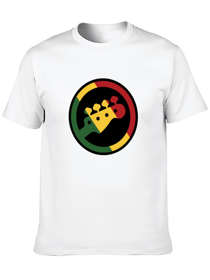 Rasta Bass Guitar T-Shirt - Reggae Music Tee