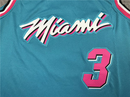 Men's Miami Heat Dwyane Wade #3 Blue Swingman Player Jerseys
