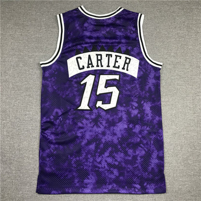 Men's Toronto Raptors Vince Carter Purple Galaxy Swingman Jerseys