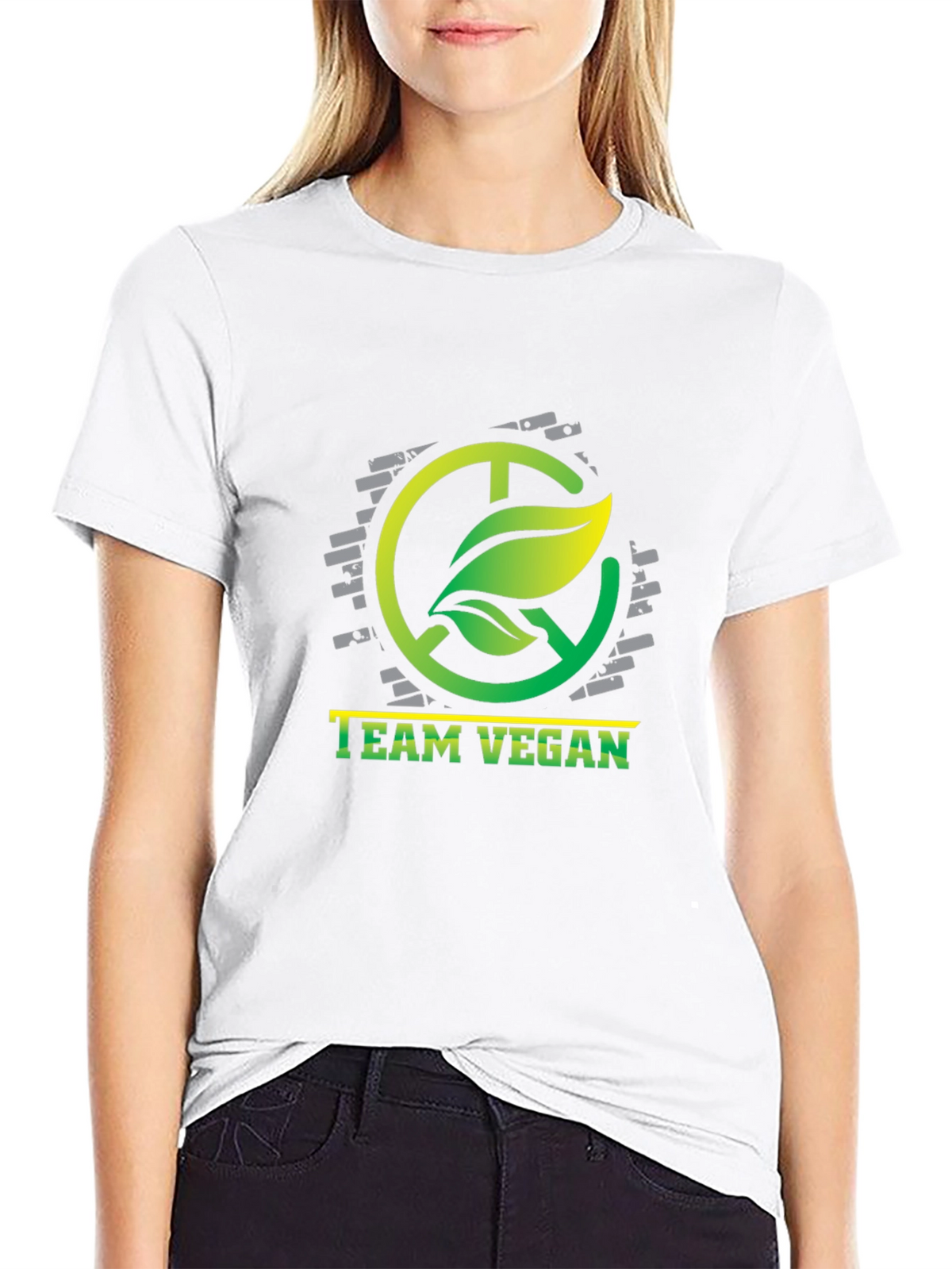 Team Vegan Graphic Tee - Eco-Friendly Style