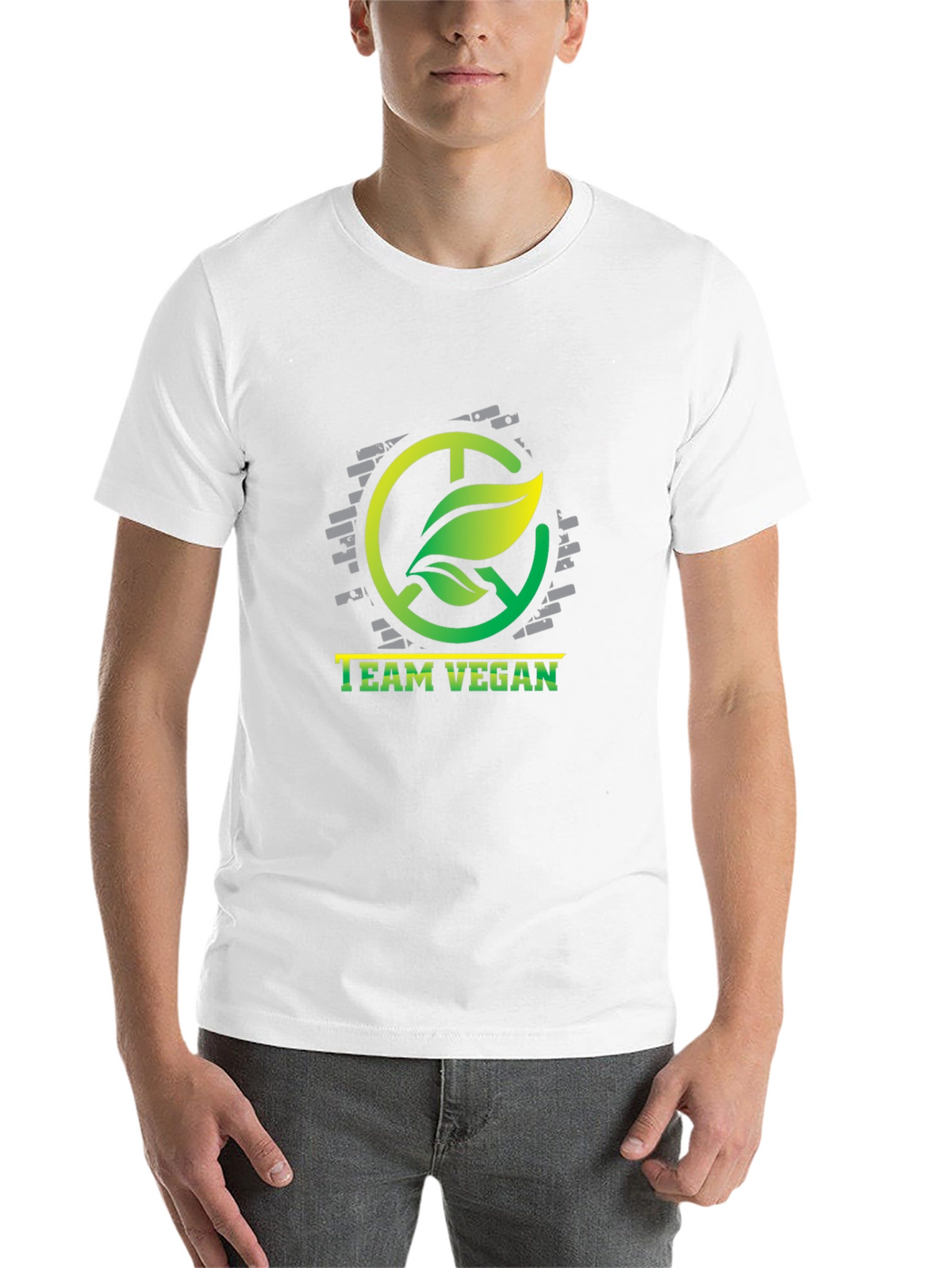 Team Vegan Graphic Tee - Eco-Friendly Style