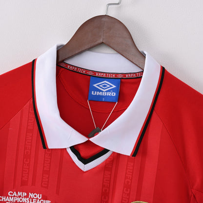 1999 Manchester United Home Long Sleeve