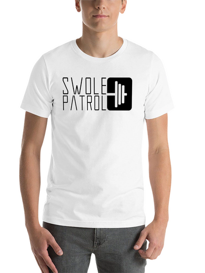 Swolle Patrol Black T-Shirt - Gym & Fitness