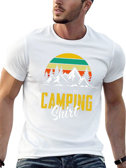 Camping Shirt: This is My Camping Shirt Tee