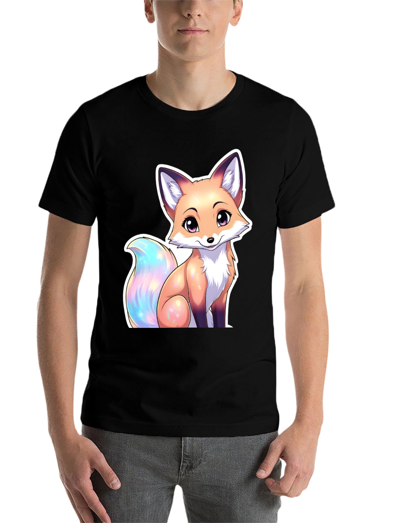 Cute Fox Graphic Tee - Stylish Animal Lover T-Shirt