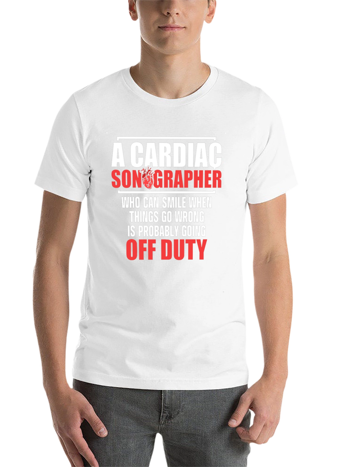 Cardiac Sonographer Graphic T-Shirt