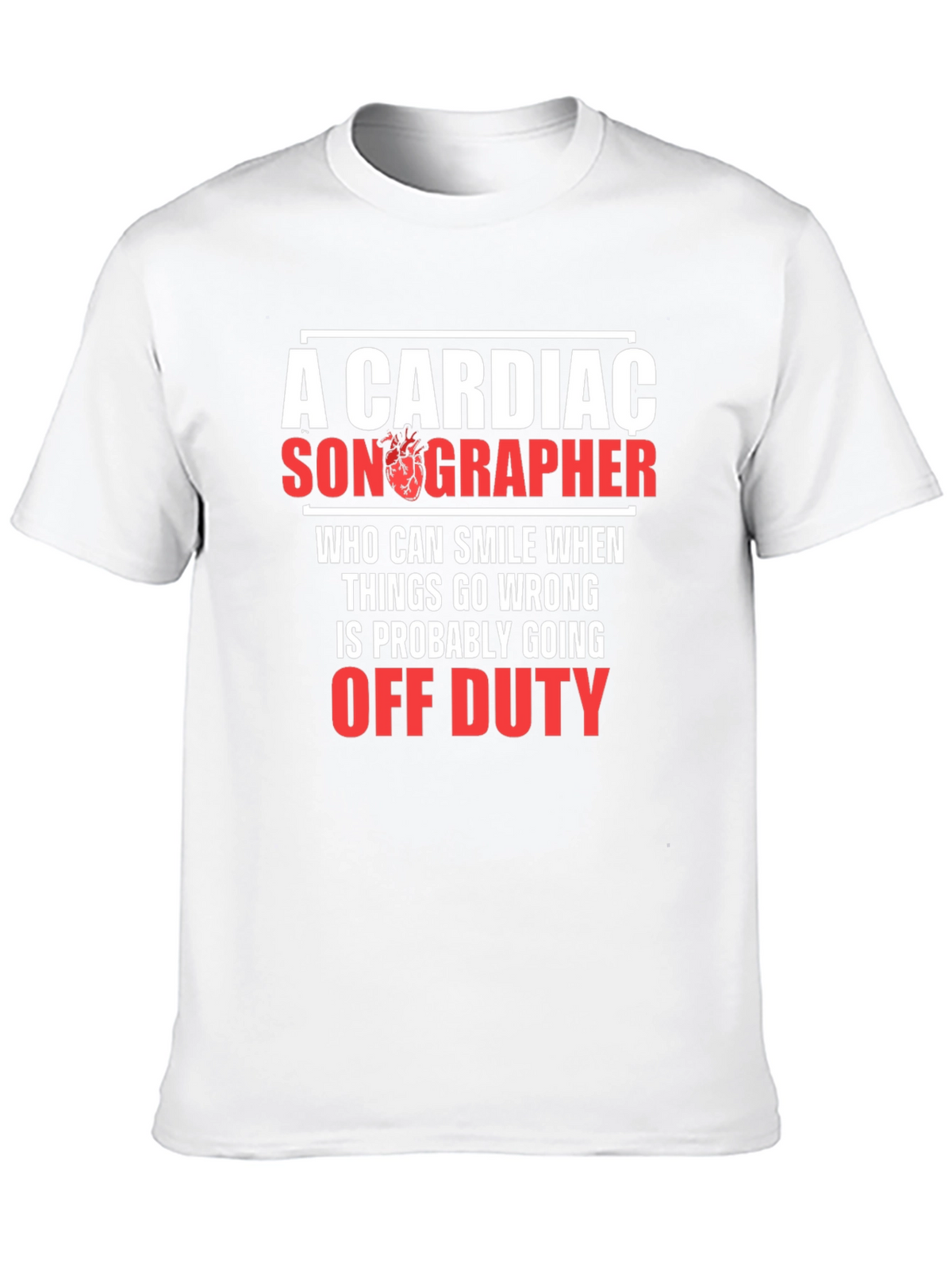 Cardiac Sonographer Graphic T-Shirt