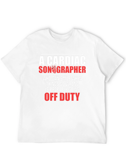 Cardiac Sonographer Graphic T-Shirt