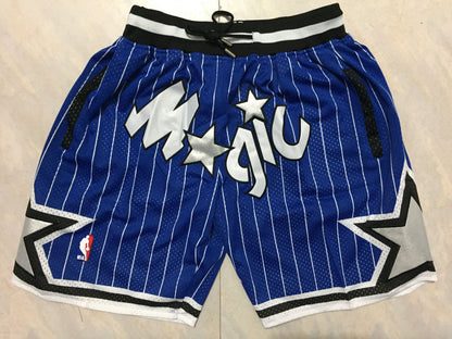 Men's Orlando Magic Blue Basketball Shorts1