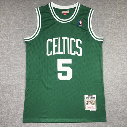 Men's Boston Celtics Kevin Garnett Green 2005-06 Hardwood Classics Player Jerseys
