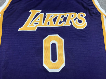 Men's Los Angeles Lakers Russell Westbrook Purple 2020/21 Swingman Player Jerseys
