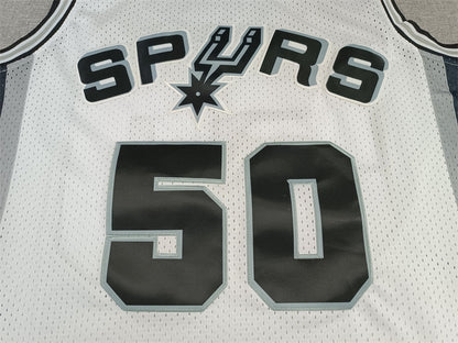 Men's San Antonio Spurs David Robinson White 1998-99 Classics Swingman Jerseys