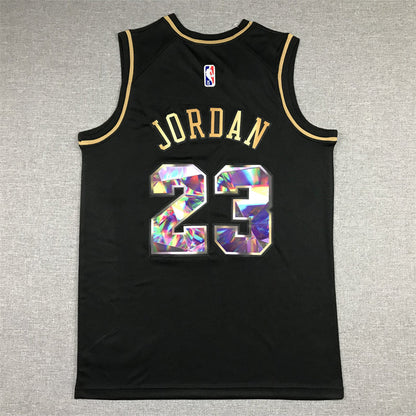 Men's Chicago Bulls Michael Jordan #23 NBA Black Swingman Player Jerseys