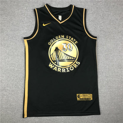 Men's Golden State Warriors Stephen Curry Fanatics Branded Black Swingman Jerseys