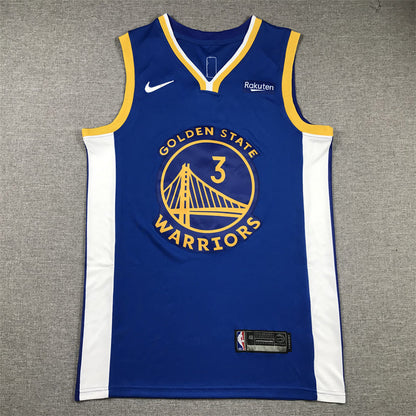 Men's Golden State Warriors Chris Paul #3 Royal Fast Break Player Jerseys - Icon Edition